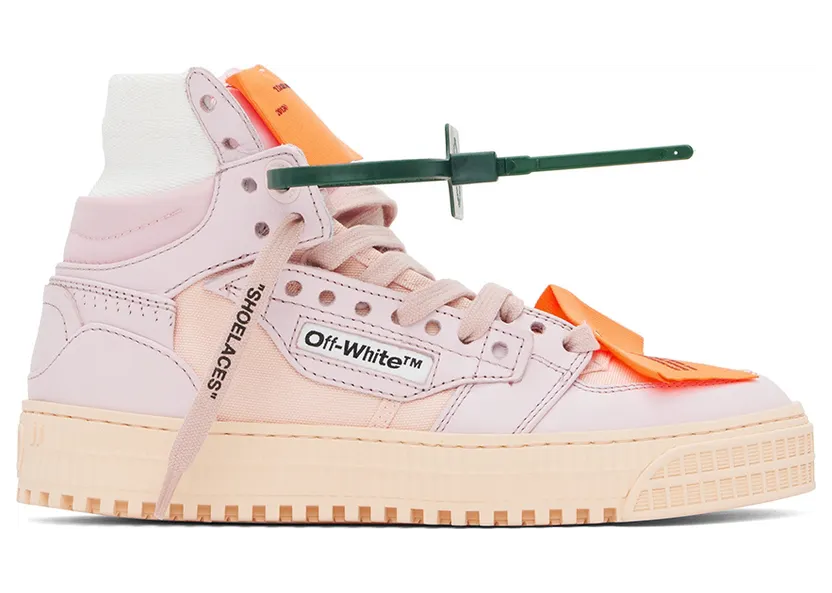 Off-White Pink Off Court 3.0 High-Top Sneakers (OWIA112F22LEA0013030)