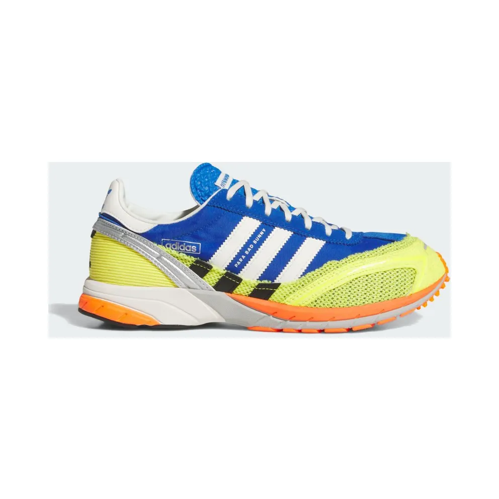 Adidas Bad Bunny Adizero 72 Blue / Core White / Shock Yellow (JQ8757)