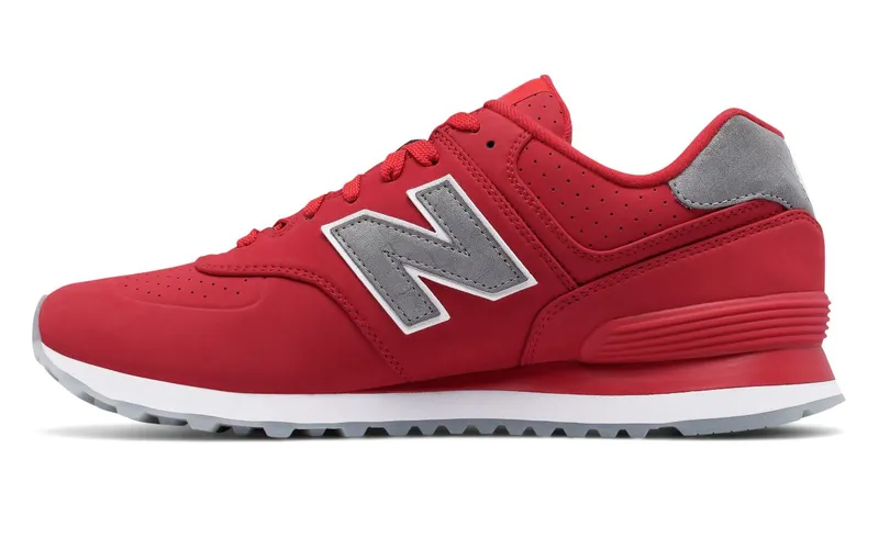New Balance  574 Synthetic Red Red/Grey (ML574SYD)