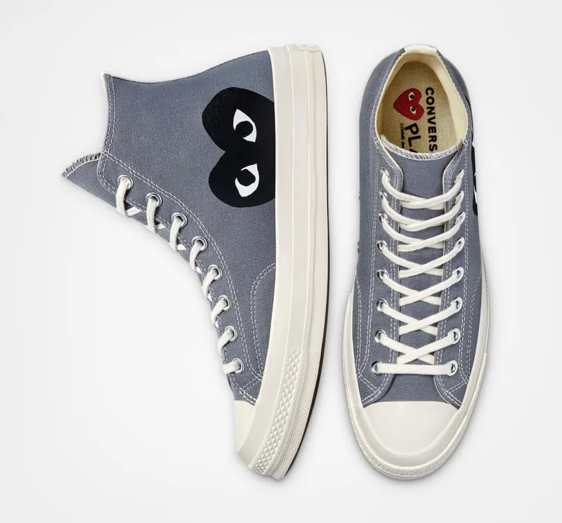Converse Converse x Comme des Garçons PLAY Chuck 70 Steel Grey/egret/Black