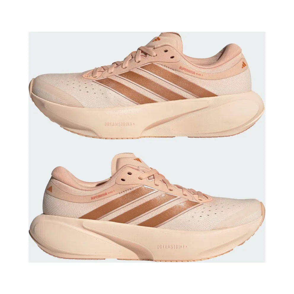 Adidas Supernova Rise 3 Running Shoes Bliss Orange / Thermal Gold Met. / Ash Pink (KI1666)