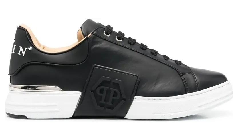 Philipp Plein Hexagon low-top sneakers – Zwart (FABSUSC0263PLE010N)