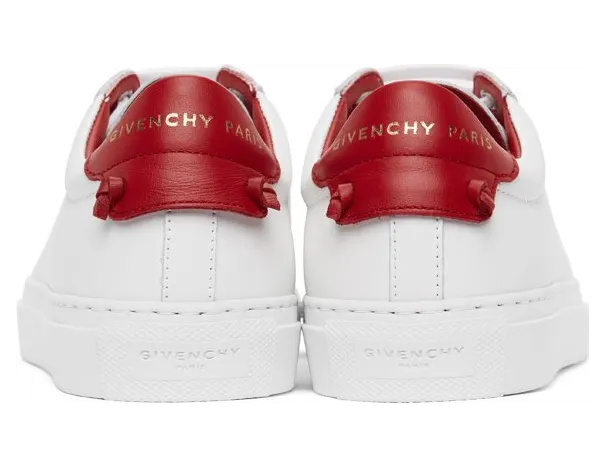 Givenchy White & Red Urban Knots Sneakers (BE0003E0DC) (4)