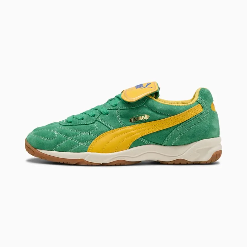 Puma King Indoor Archive Green Yellow Sizzle (401684-02)
