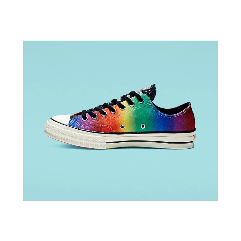 Converse Chuck Taylor All-Star 70s Ox Pride Rainbow (2019) Black/Egret-Multi (165714C)