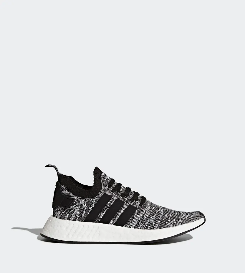 adidas NMD R2 Black White Future Harvest