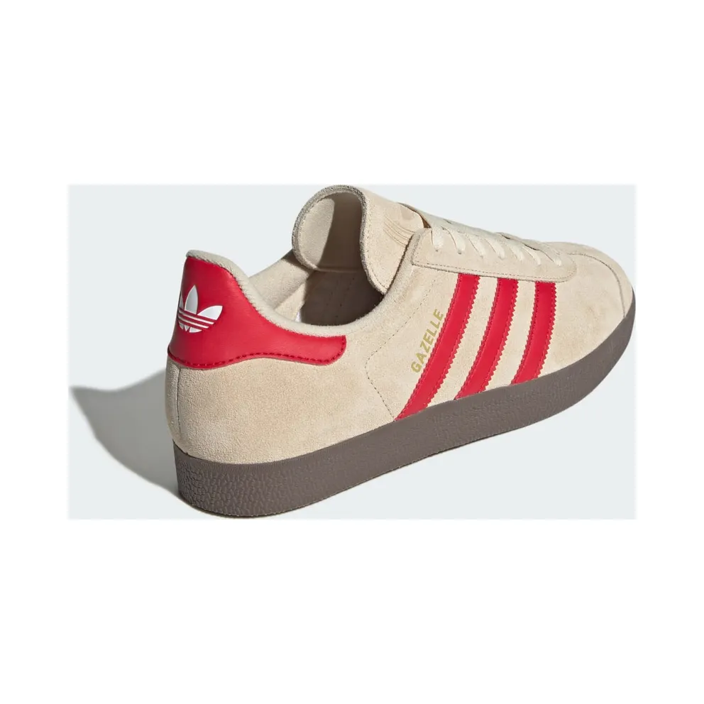 Adidas Gazelle Sand Strata / Better Scarlet / Cloud White (JH5393)