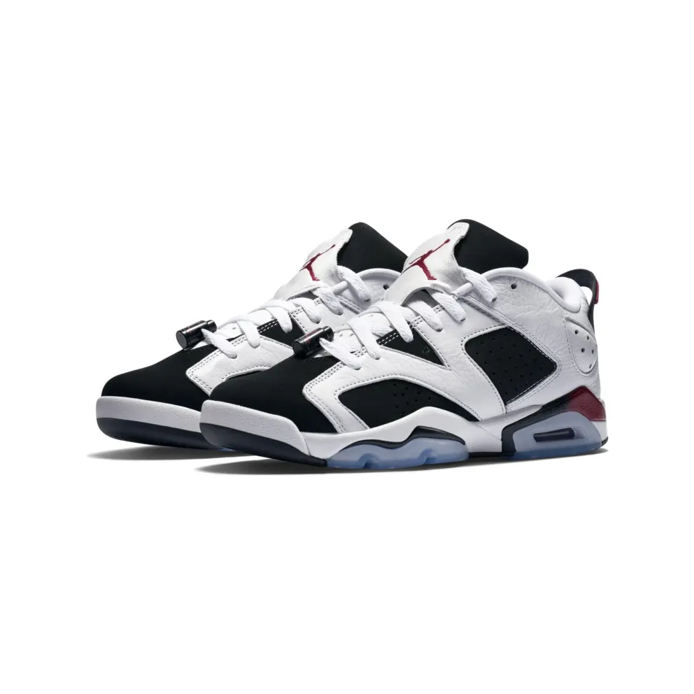 Jordan 6 Retro Low Fuchsia Flash (GS) White/Black-Fuchsia Flash (768878-107)