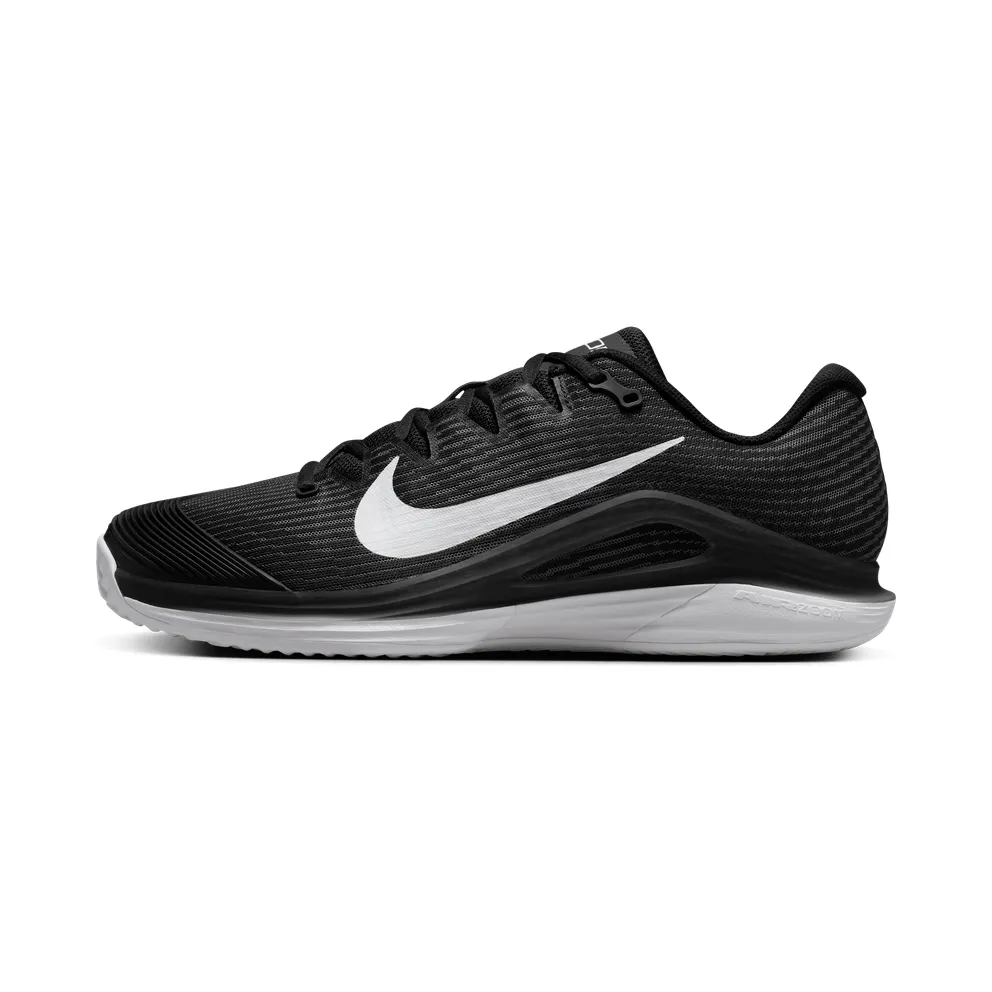 Nike Court Vapor 12 Clay Black Dark Smoke Grey White (HQ6026-001)