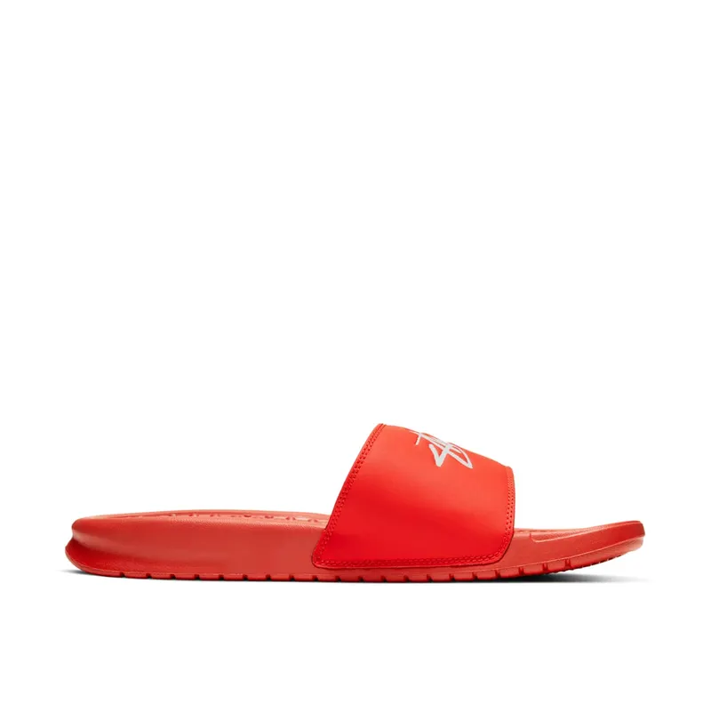 Nike Benassi Stussy Habanero Red (2020) (CW2787-600)