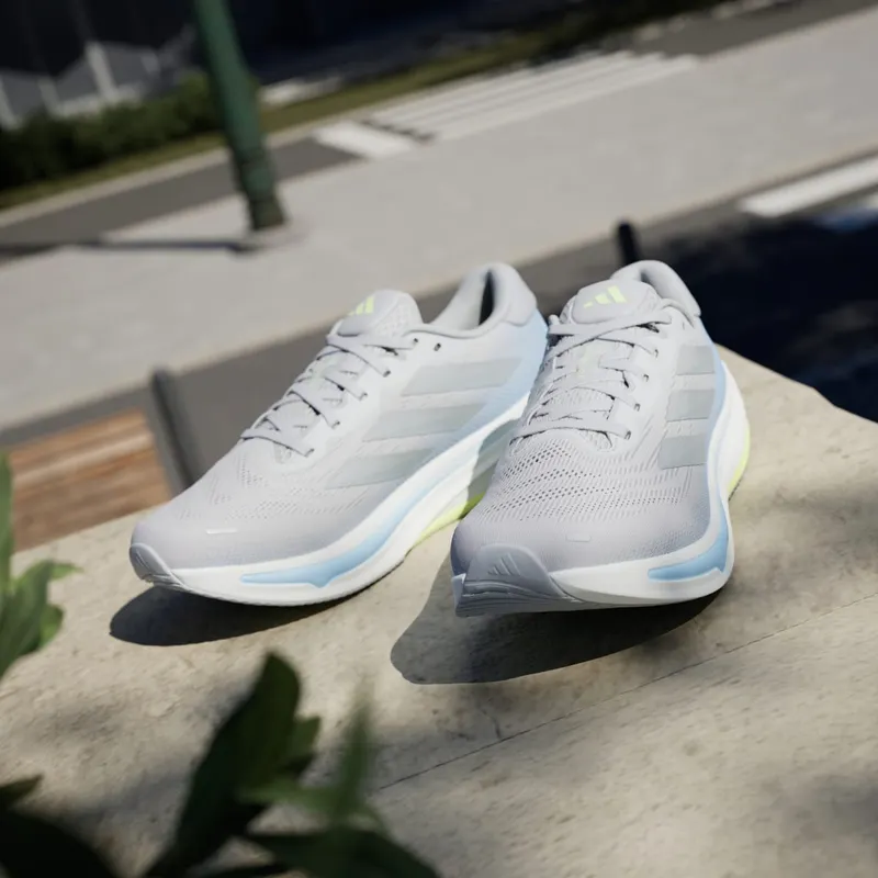 Adidas Supernova Rise 2 Running Shoes Grey Two / Matte Silver / Hi-Res Yellow (IH8708)