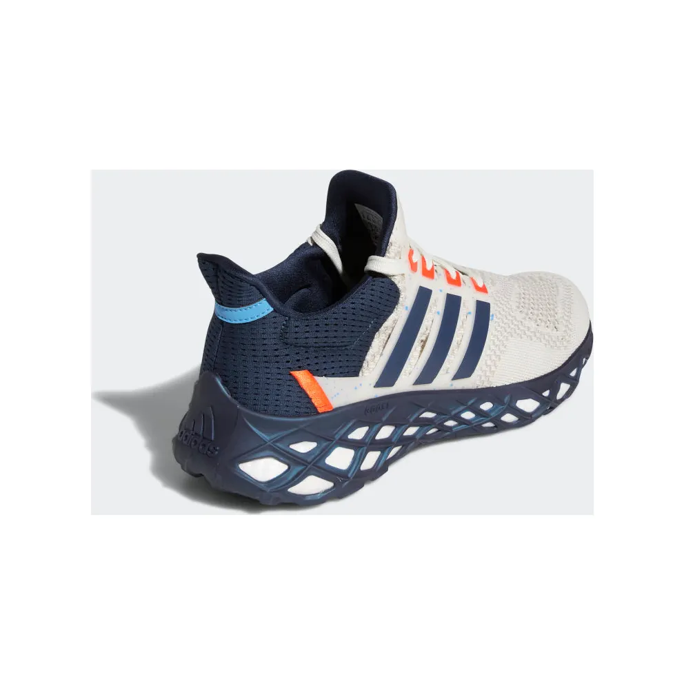 Adidas Ultraboost Web DNA Running Sportswear Lifestyle Chalk White / Collegiate Navy / Impact Orange (GX2135)