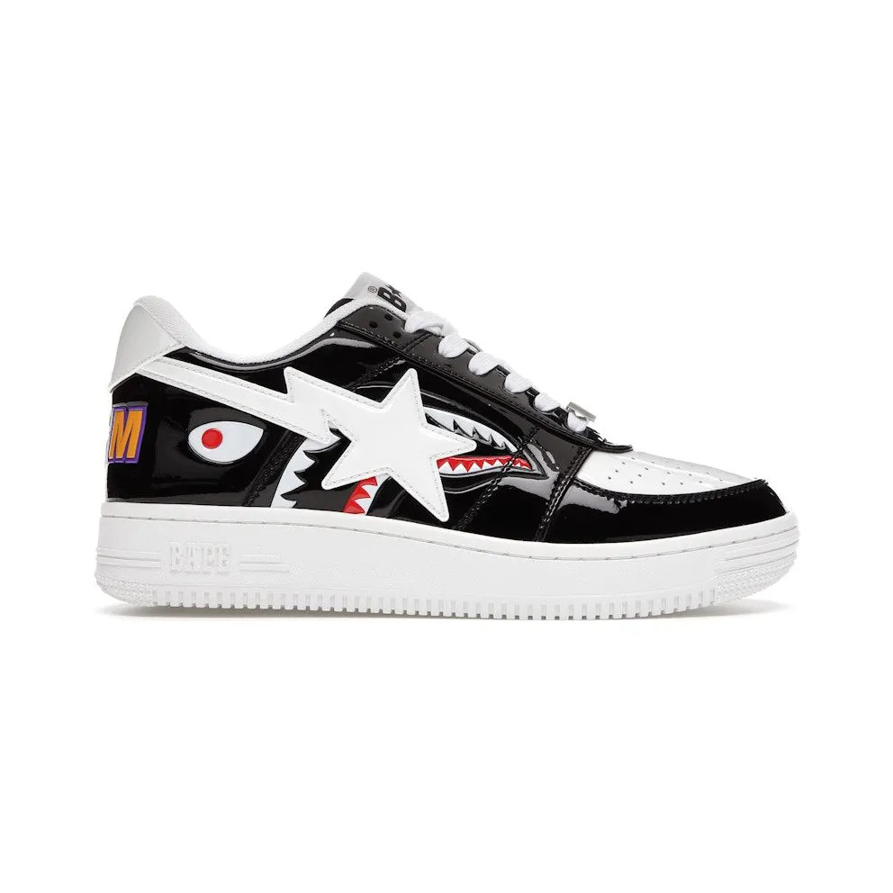 A Bathing Ape Bape Sta Low Color Block Shark Black (1G80191009-BLK)