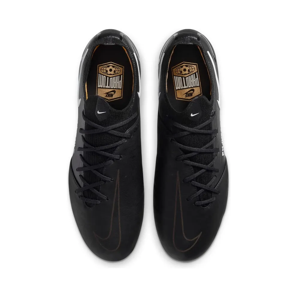 Nike Phantom GT Elite Tech Craft FG Black Pro Gold (CK8444-017)
