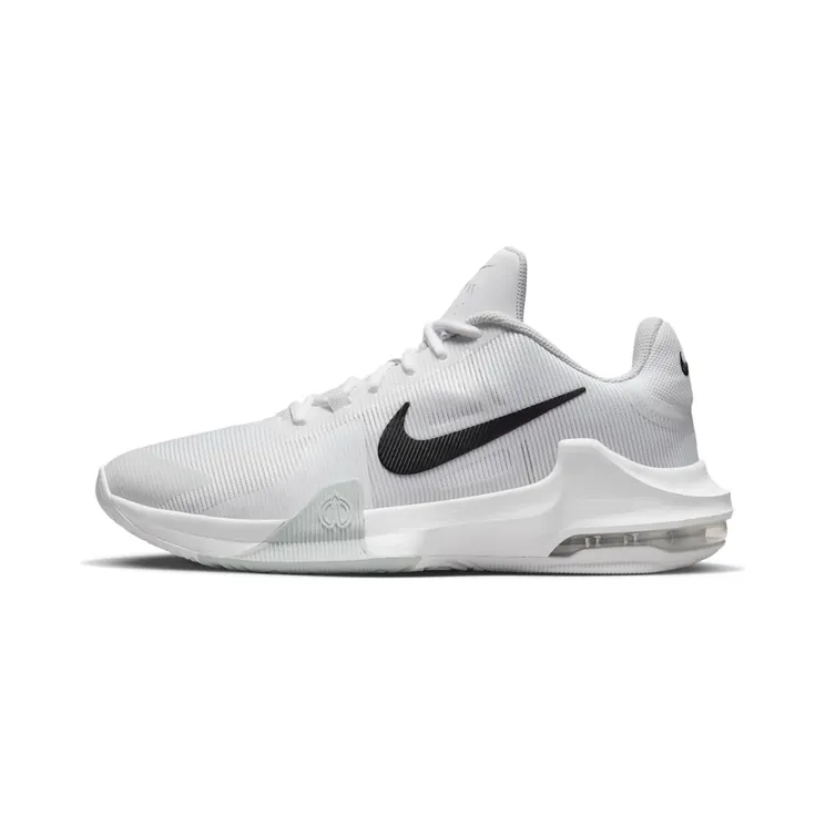 Nike Air Max Impact 4 “White / Pure Platinum / Black” (DM1124-100)