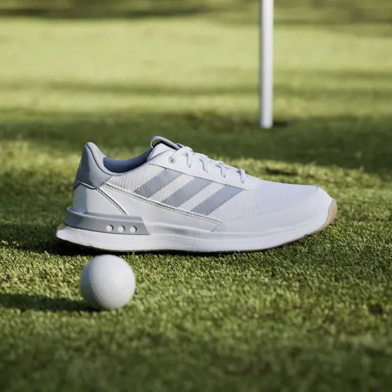 adidas S2G Spikeless 24 Golf Cloud White Halo Silver Gum (IF0314)