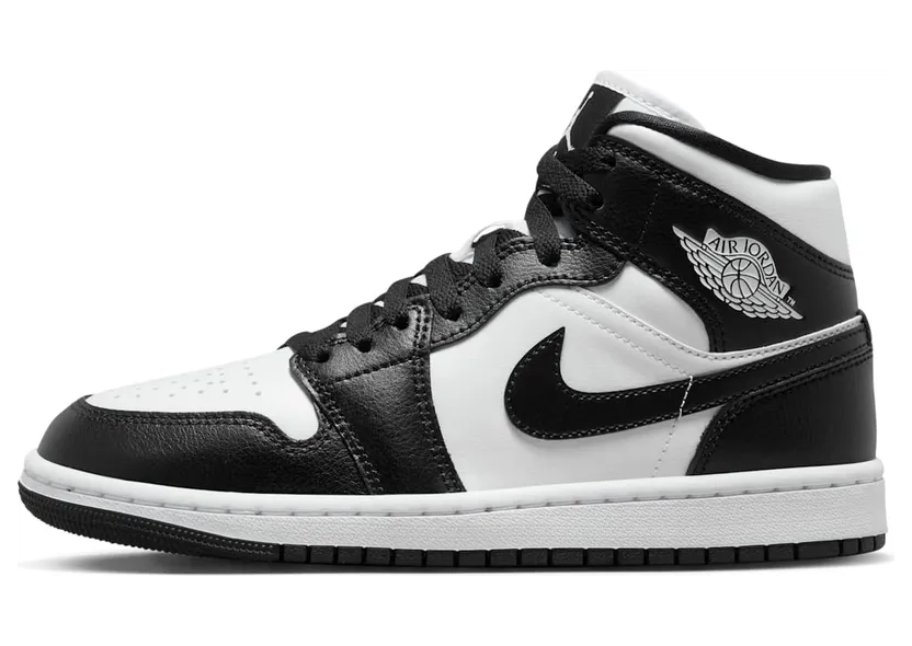 Nike Air Jordan 1 Mid Panda Black White (W) (DV0991-101)