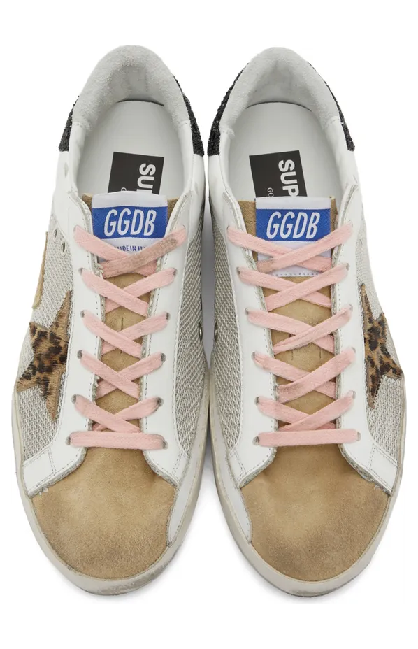 Golden Goose Mesh SuperStar Sneakers (F00103.F001598.81147) (5)