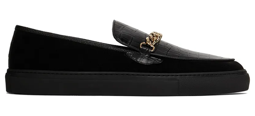 Human Recreational Services Black El Dorado Low-Top Sneakers (UI20GF0300X1C1)