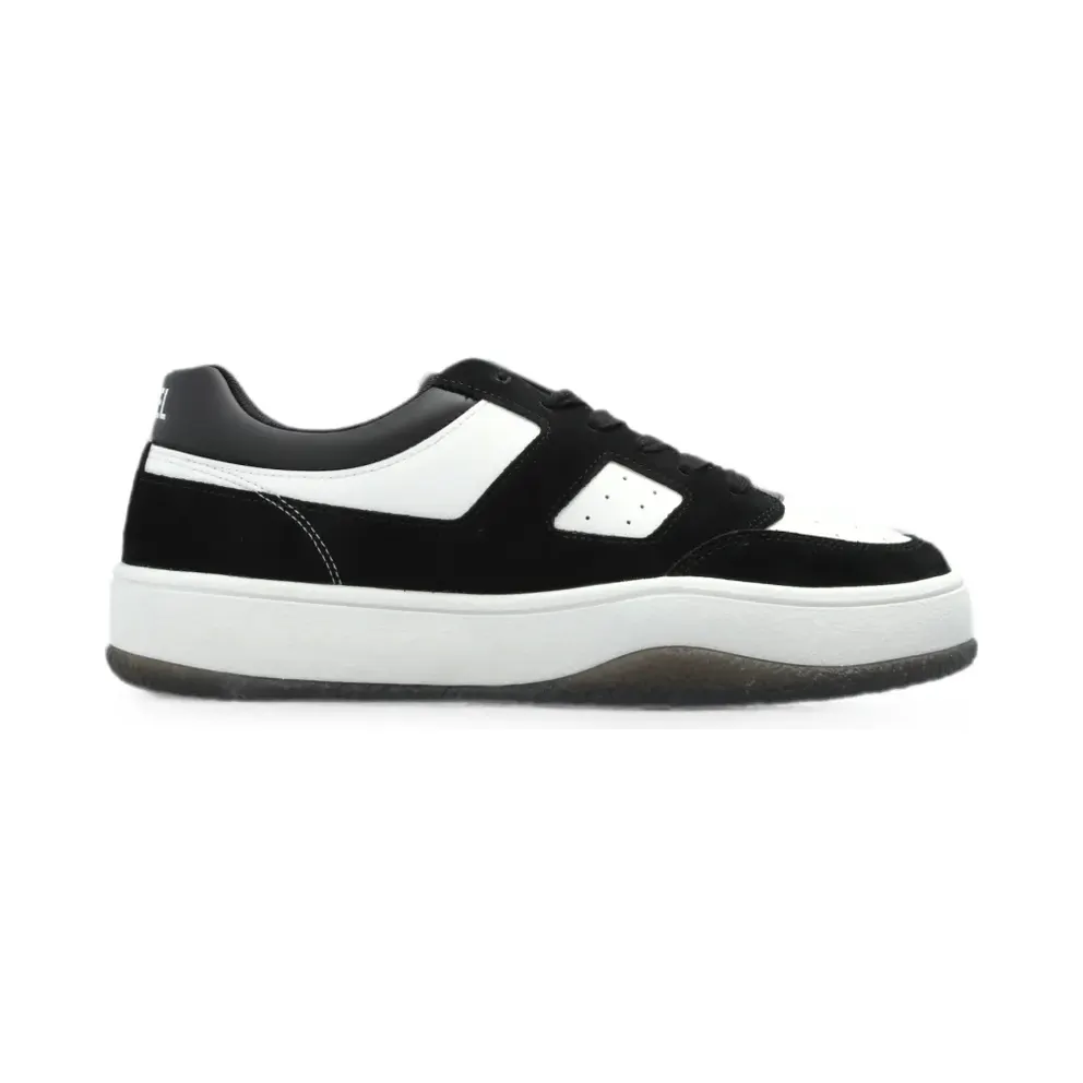 Diesel S-D-LONG LOW leren low-top – Black (Y03606P7750)