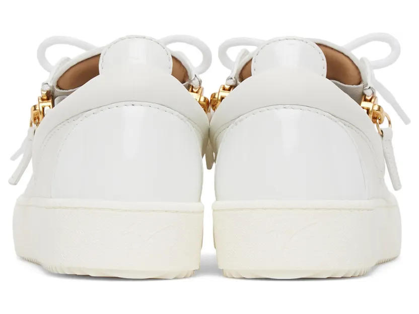 Giuseppe Zanotti White Birel Sneakers (RW00017 86088) (4)