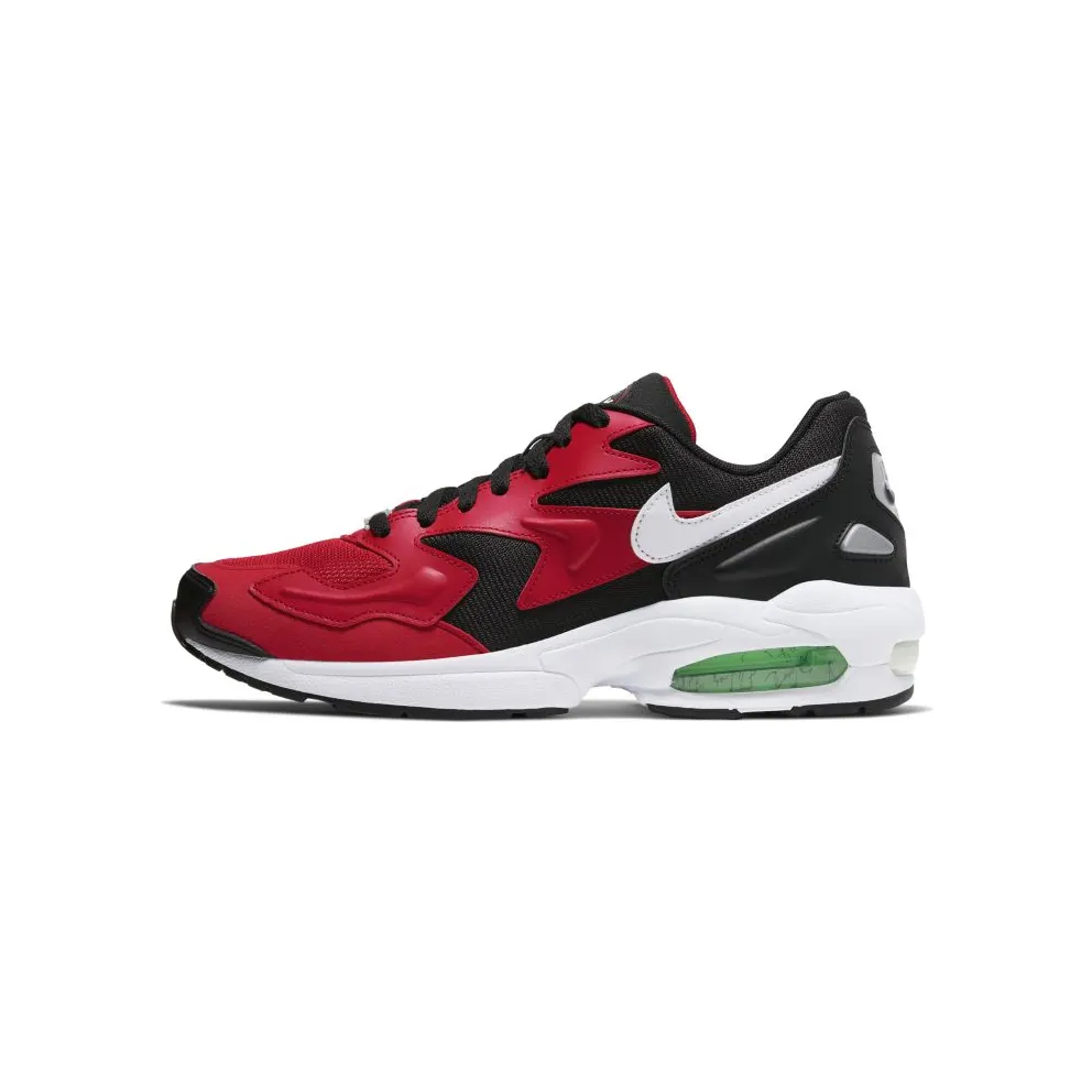 Nike Air Max 2 Light Black Red Electro Green Black/University Red-Electro Green-White (AO1741-003)