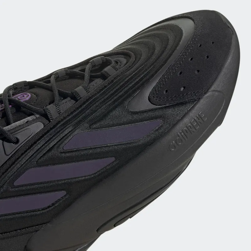 Adidas Ozelia Core Black / Collegiate Purple / Screaming Green (HR1171)