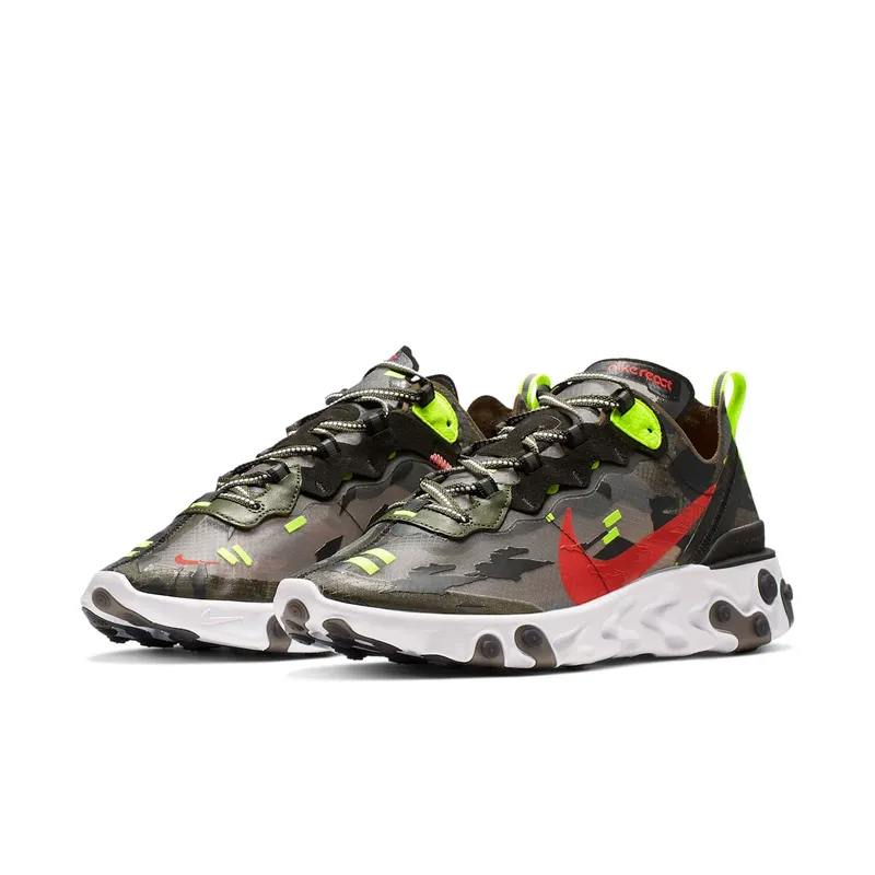 Nike React Element 87 Olive Camo (2019) (CJ4988-200)