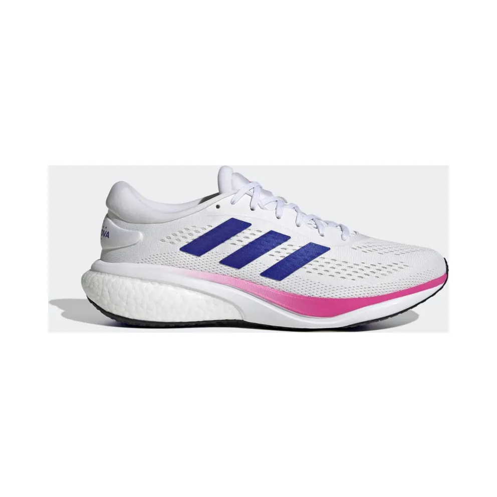 adidas Supernova 2.0 Laufschuh Cloud White / Lucid Blue / Lucid Fuchsia (HQ9939)