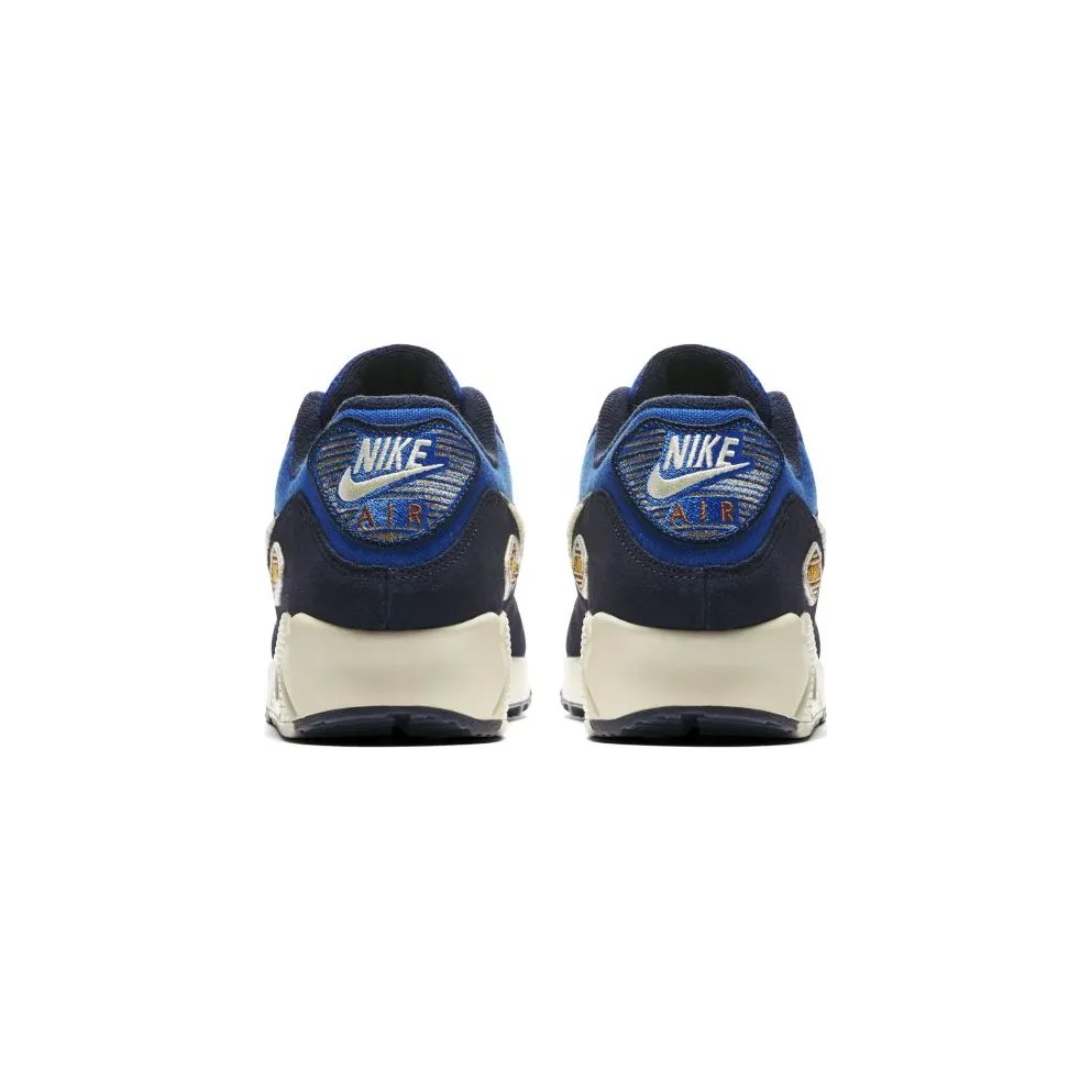 Nike Air Max 90 Game Royal Light Cream Game Royal/Camper Green-Blackened Blue-Light Cream (858954-400)