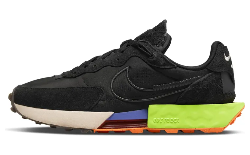 Nike FONTANKA WAFFLE “Black Volt” (DC3579-001)