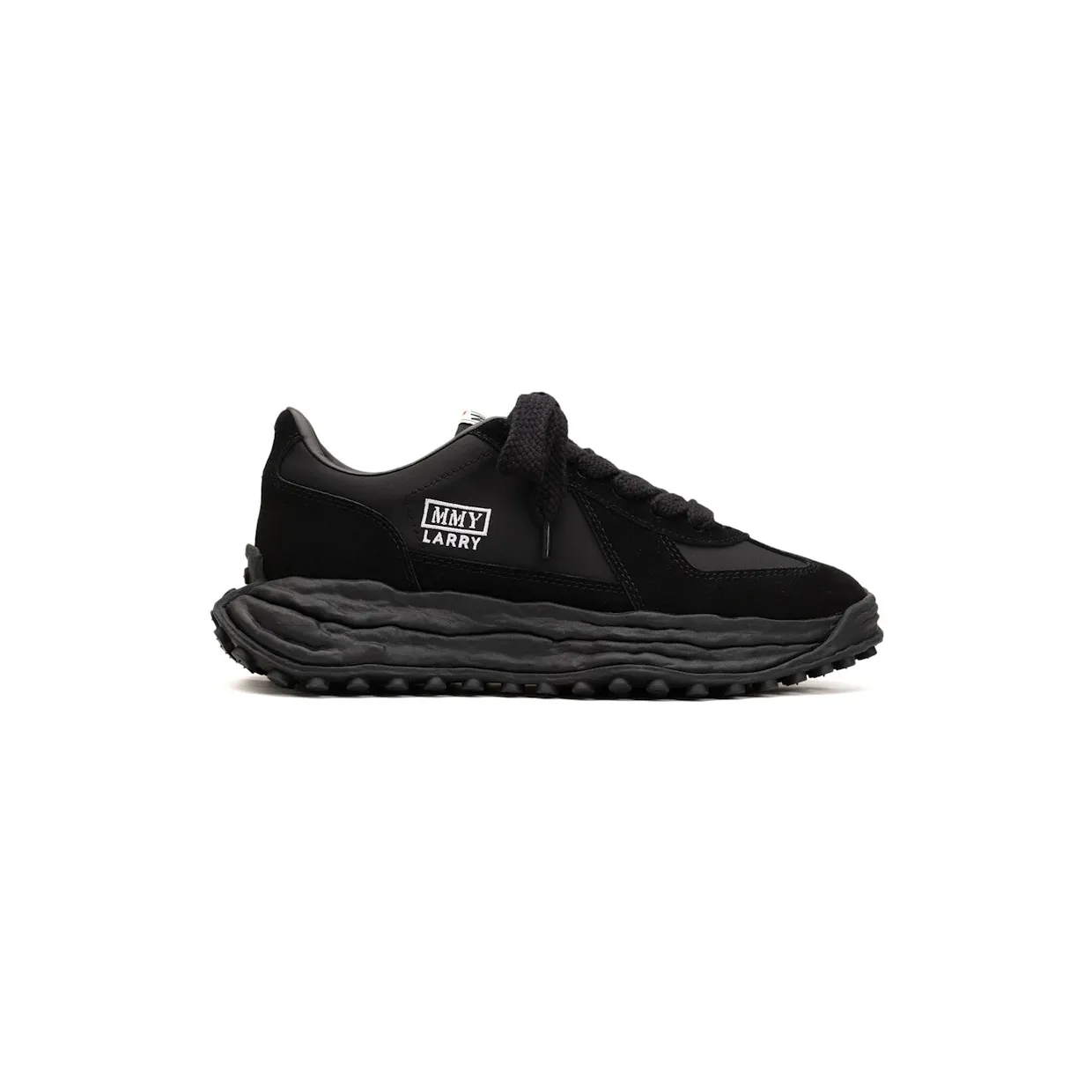 Maison Mihara Yasuhiro Larry OG Sole Mix Material Low Black (A14FW703-BLKBLK)