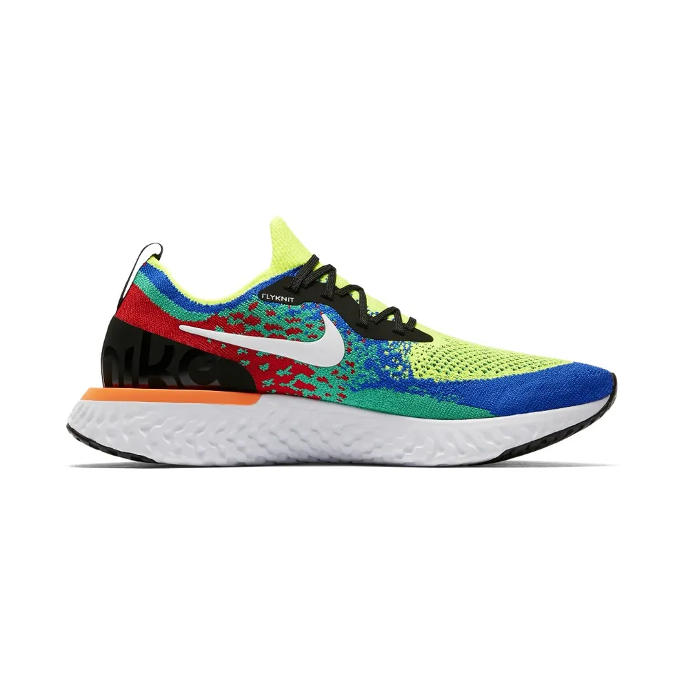 Nike Epic React Flyknit Belgium Volt/White-Racer Blue-Clear Emerald (AT0054-700)