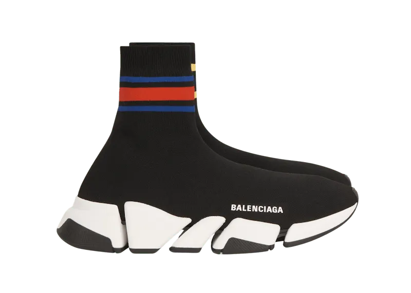 Balenciaga Speed 2.0 Black Stripe (674617W2F601467)