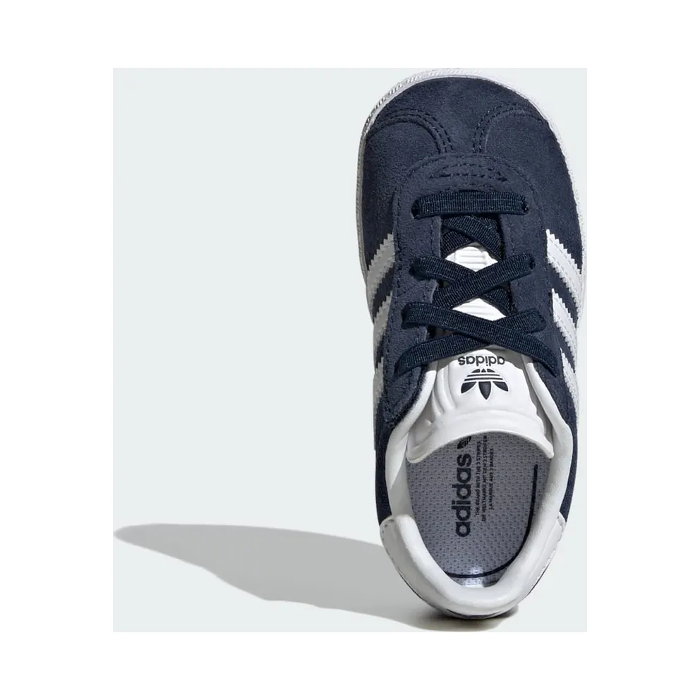 Adidas Gazelle Comfort Closure with Elastische Veters Kids Collegiate Navy / Cloud White / Cloud White (IH0337)