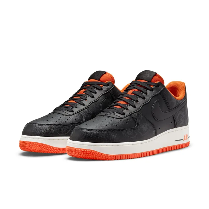 Nike Air Force 1 Low 07 PRM Halloween – “Black / Black-starfish-sail” (DC8891-001)