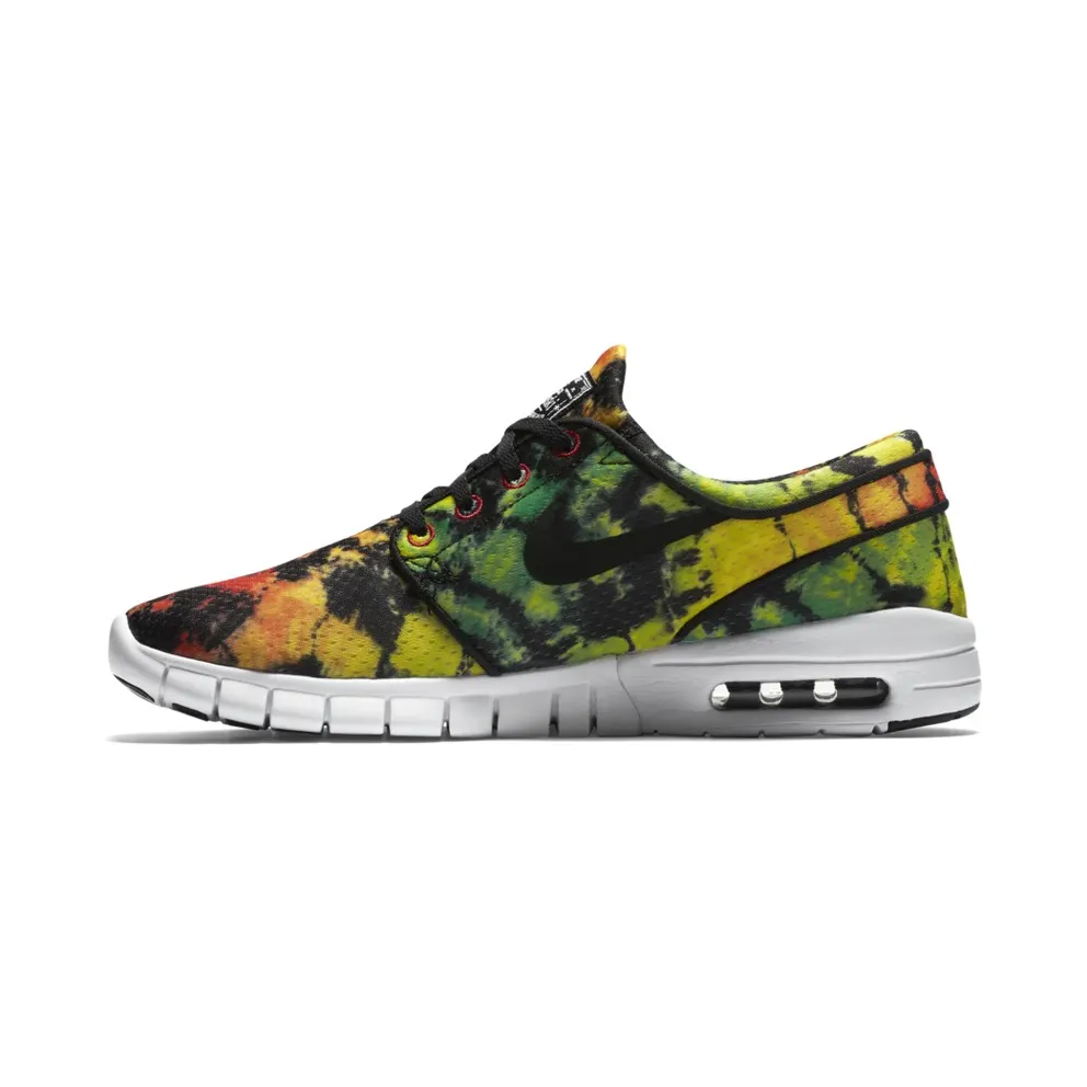 Nike SB Stefan Janoski Max Tie Dye Tour Yellow/Black-Green Pulse (807497-703)
