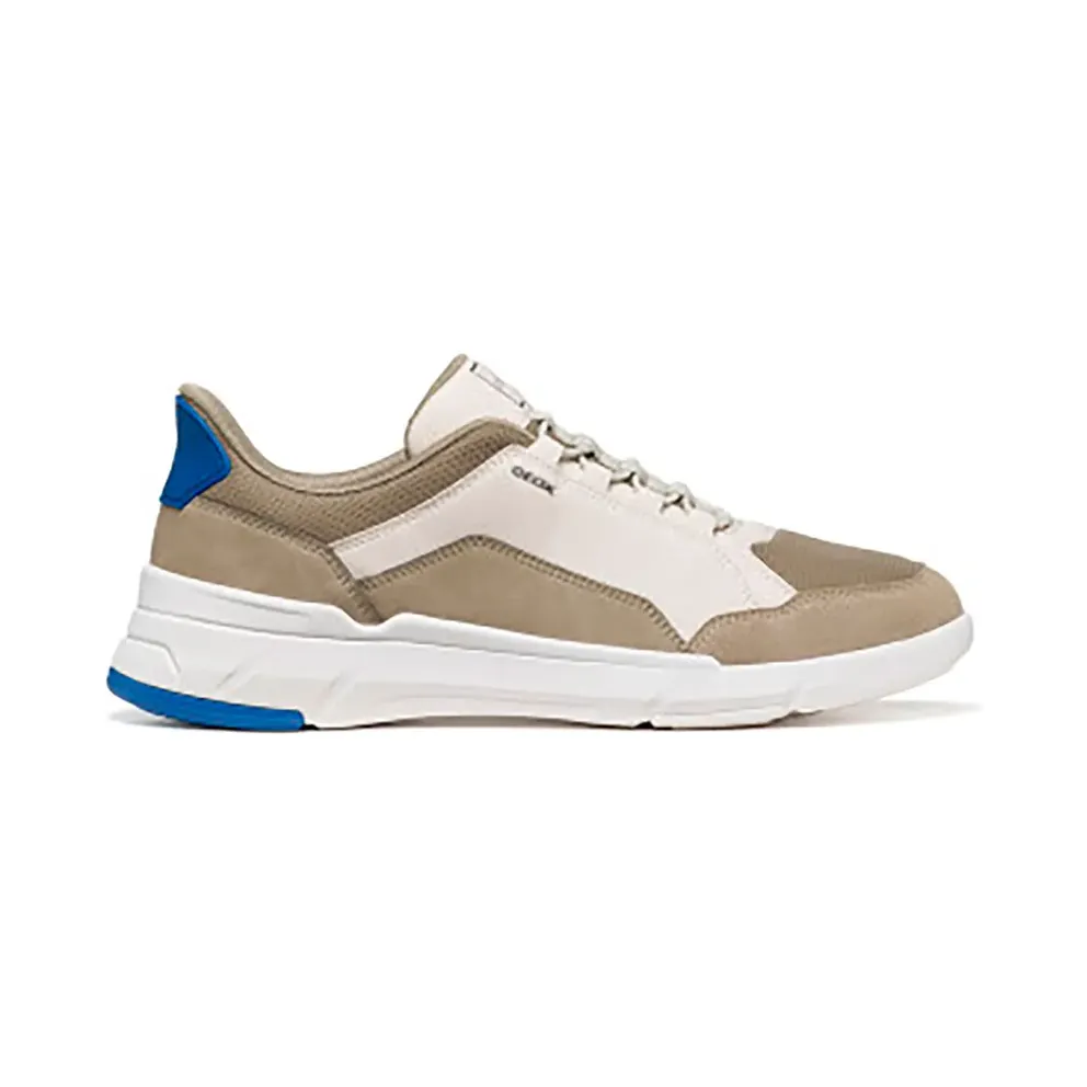 Geox sneaker Beige / Blue / Lichtbruin (U659KA-0EK14-Off White/Sand)