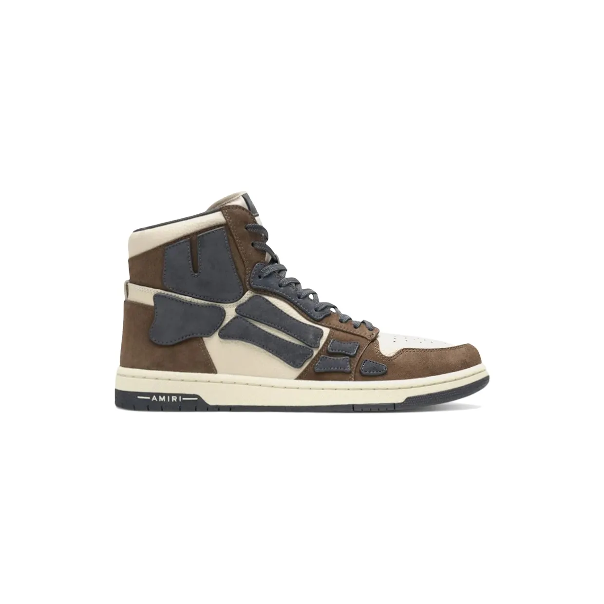 AMIRI Skel Top Hi Brown Black (EXMFS082-210)