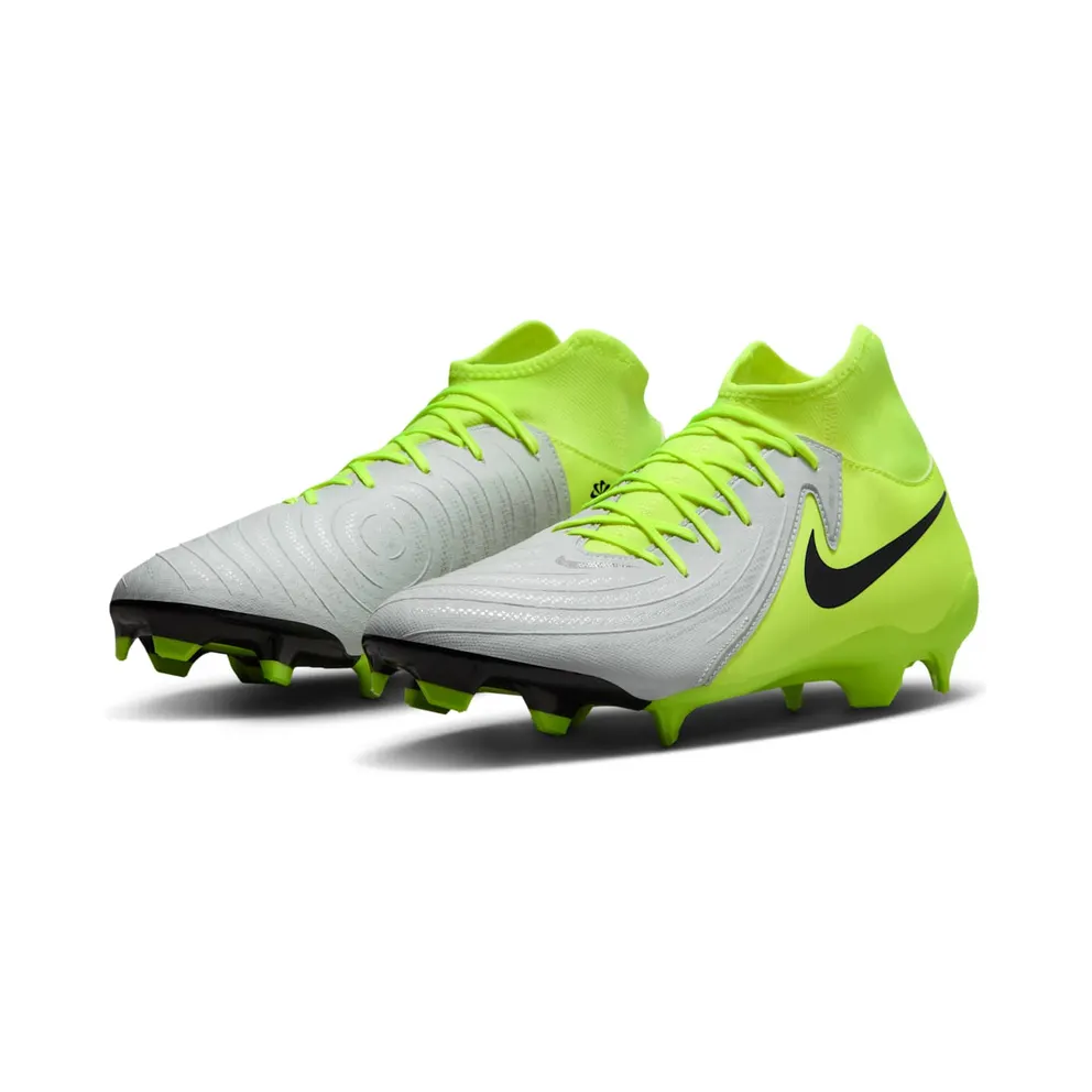 Nike Phantom Luna 2 Academy MG Metallic Silver Volt Black (FD6725-003)