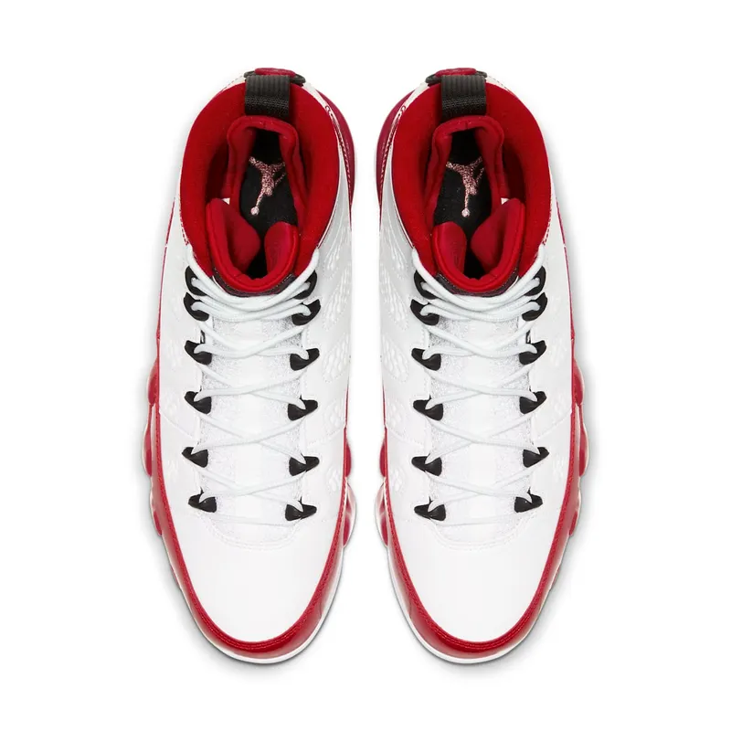 Jordan 9 Retro White Gym Red White/Black-Gym Red (302370-160)