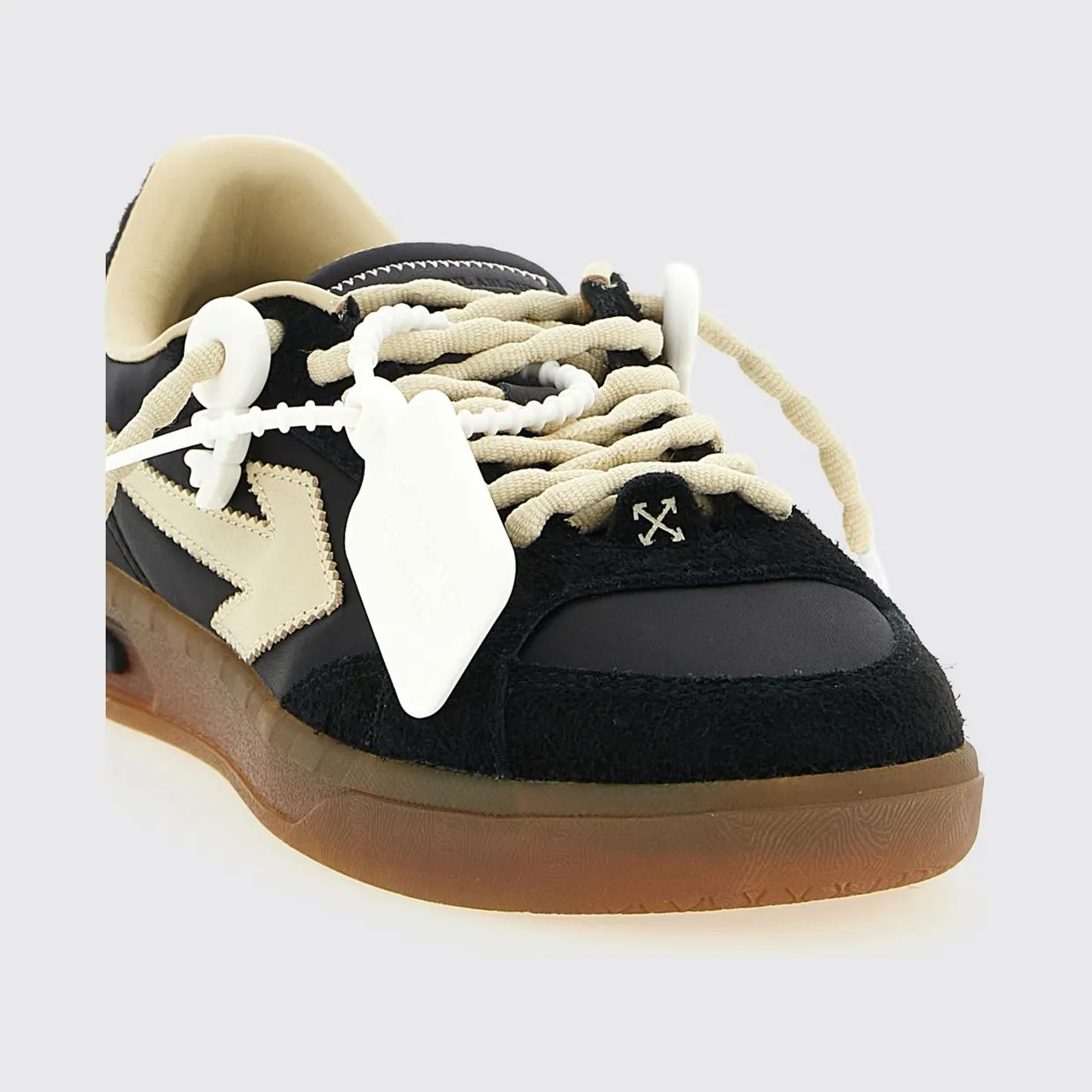 Off-White End Of Play Nylon And Suede Sneakers Black (OWIA28NS26FAB002100A) (3)