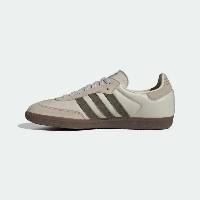 Adidas Samba OG “Aluminum Dark Khaki” (JR0893)