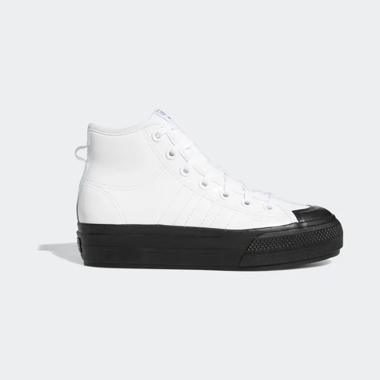 adidas Nizza RF Platform Mid Cloud White / Cloud White / Core Black (FY7606)