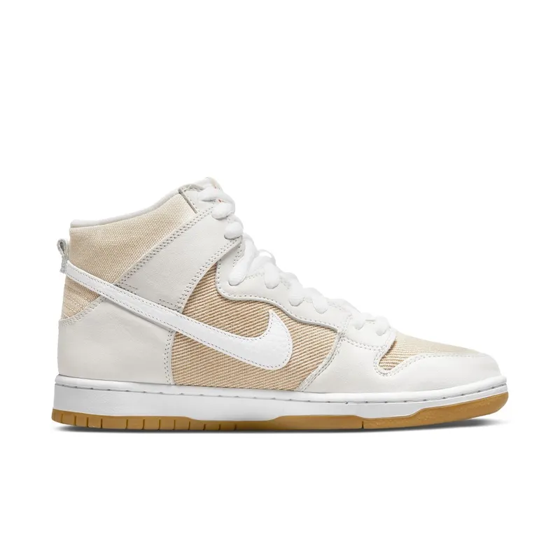 Nike SB Dunk High Unbleached Pack Orange Label Natural (DA9626-100)