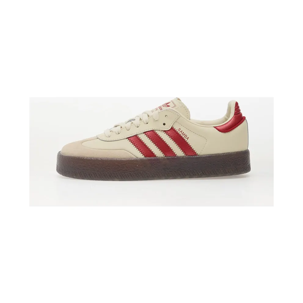 adidas Sambae Cream White Shadow Red