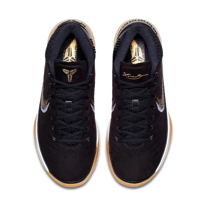 Nike Kobe A.D. Black White Gum Black/Metallic Gold-Anthracite-White (922482-009)