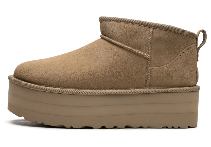 Ugg CLASSIC ULTRA MINI PLATFORM “Mustard Seed” (1135092-MDSD)