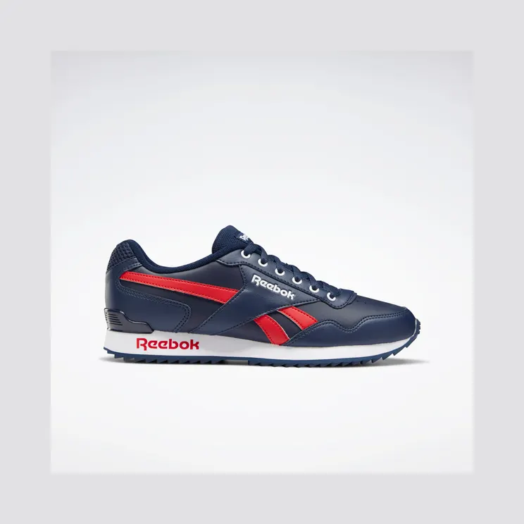Reebok Royal Glide Ripple Clip Collegiate Navy / Vector Red / White