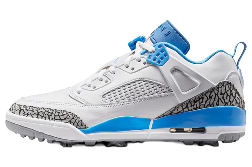 Jordan Spizike Golf UNC: University Blue op de green